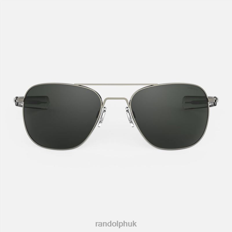 Aviator 7 Gunmetal & American Gray0J2LX114 Randolph Polarized Glass Lens