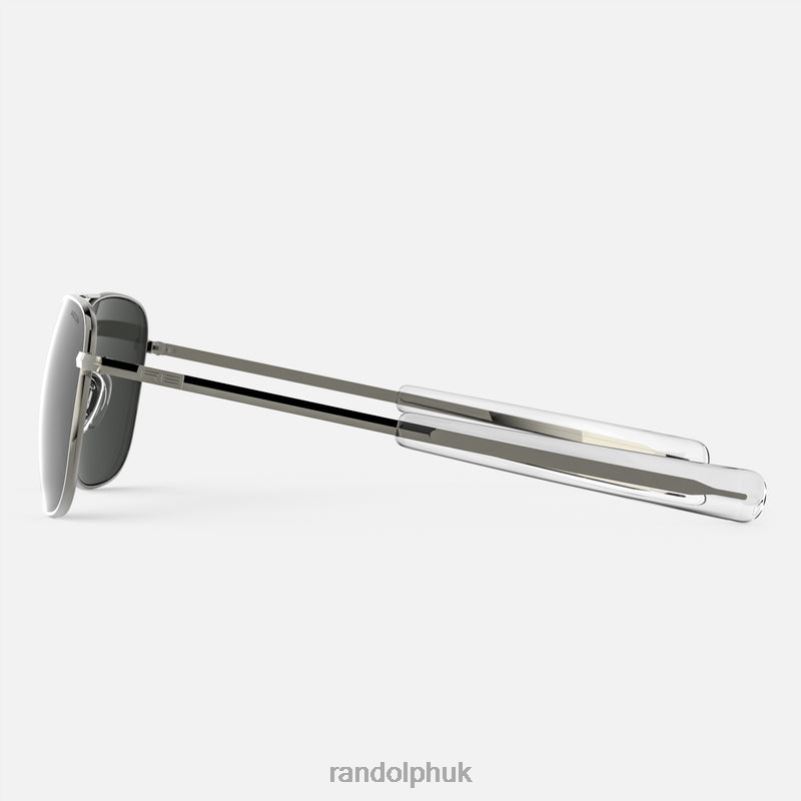 Aviator 7 Gunmetal & American Gray0J2LX114 Randolph Polarized Glass Lens