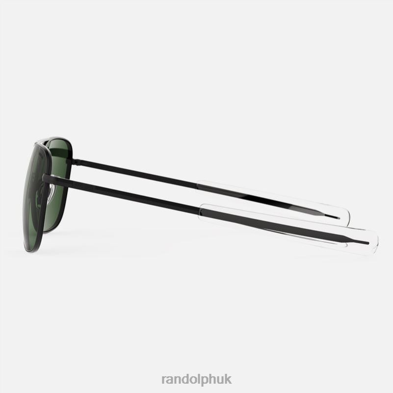Aviator 7 Matte Black & AGX0J2LX113 Randolph Polarized Glass Lens