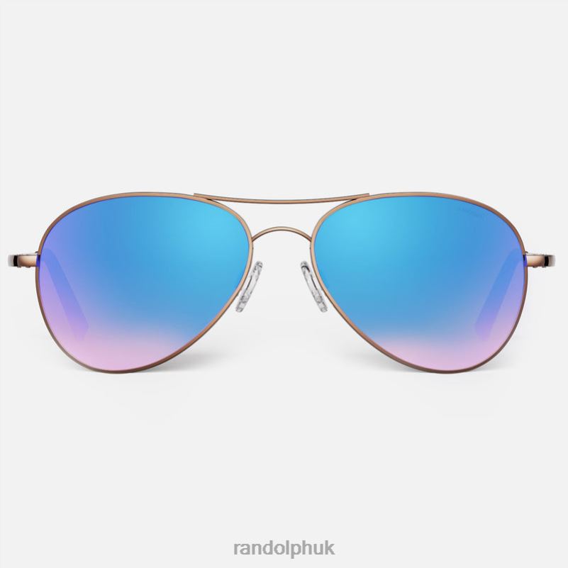 Amelia 22k Chocolate Gold & Northern Lights0J2LX131 Randolph Non-Polarized Gradient Nylon Lens