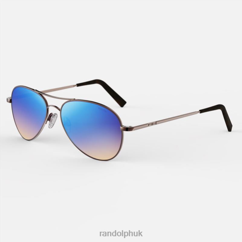 Amelia 22k Chocolate Gold & Northern Lights0J2LX131 Randolph Non-Polarized Gradient Nylon Lens