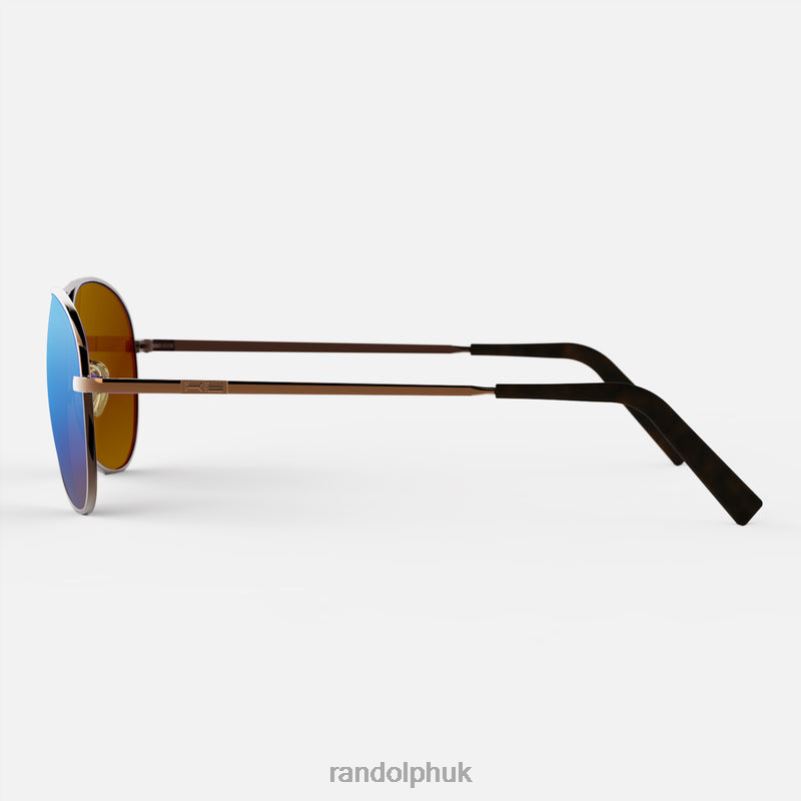 Amelia 22k Chocolate Gold & Northern Lights0J2LX131 Randolph Non-Polarized Gradient Nylon Lens