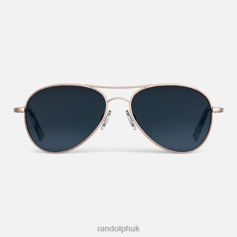 Amelia 22k Satin Rose Gold & Slate0J2LX64 Randolph Polarized Gradient Nylon Lens