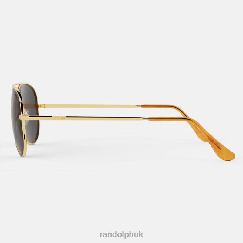 Concorde 1 23k Gold & American Gray0J2LX26 Randolph Polarized Glass Lens