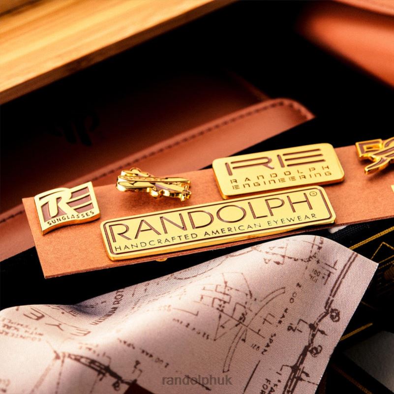 Concorde 1 23k Gold & American Gray0J2LX2 Randolph Polarized Glass Lens