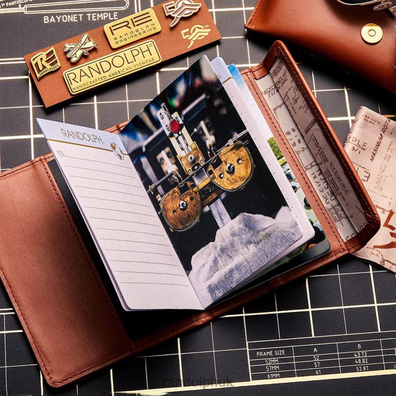 Concorde 1 23k Gold & American Gray0J2LX2 Randolph Polarized Glass Lens