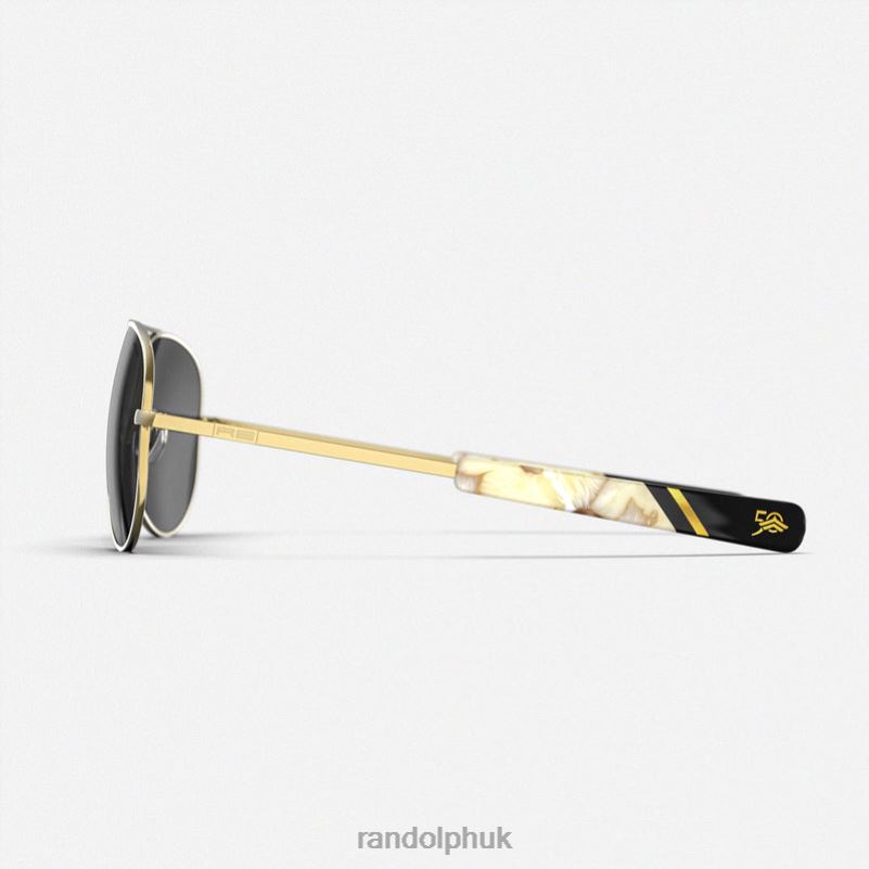 Concorde 1 23k Gold & American Gray0J2LX2 Randolph Polarized Glass Lens