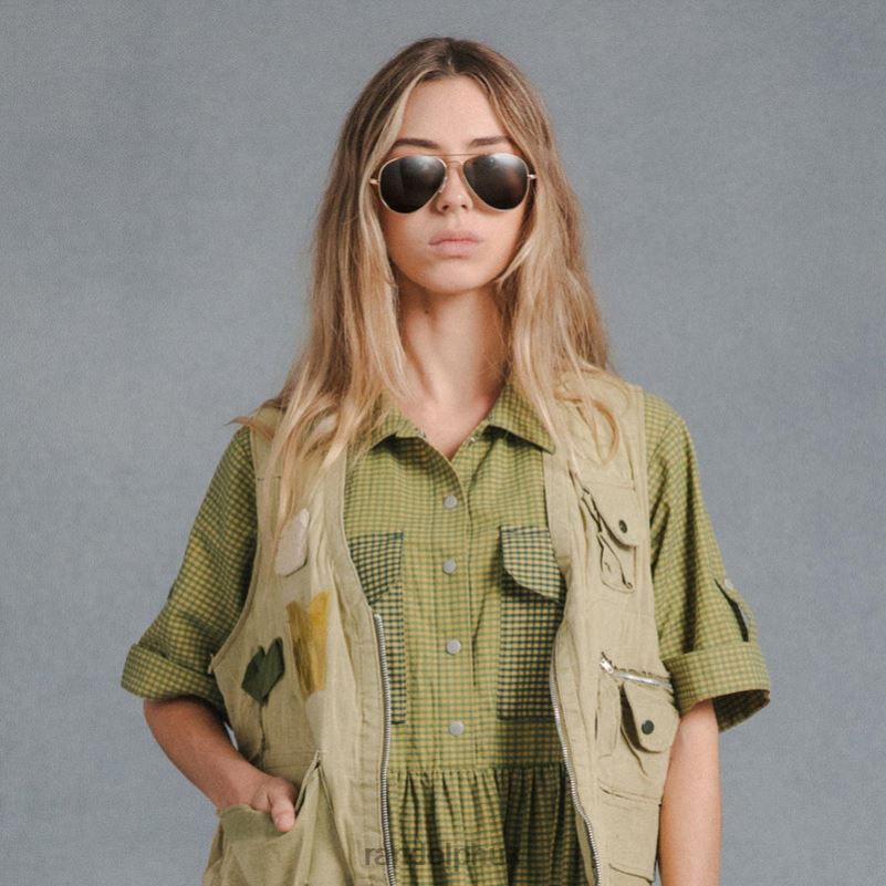 Concorde 1 23k Gold & American Gray0J2LX2 Randolph Polarized Glass Lens