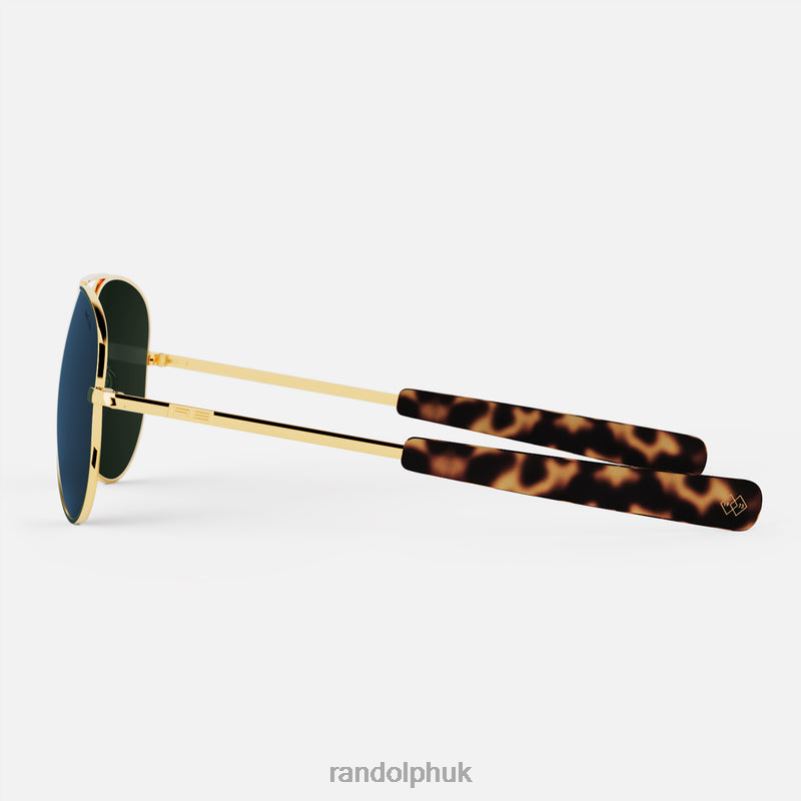 Concorde 1 23k Gold & Cobalt0J2LX18 Randolph Polarized Glass Lens