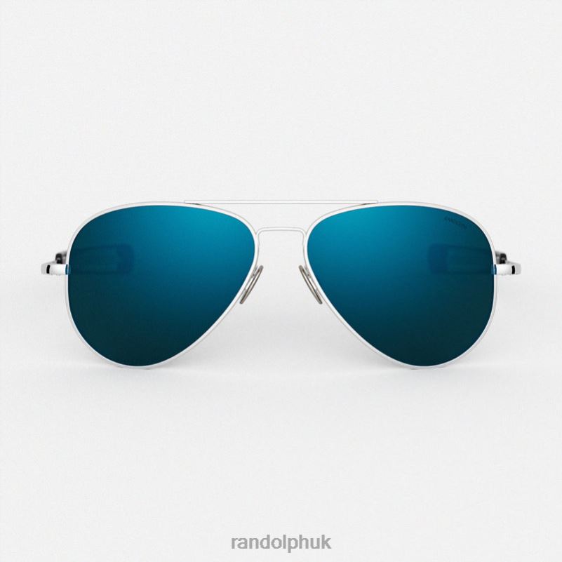 Concorde 1 23k White Gold & Cobalt0J2LX6 Randolph Polarized Glass Lens