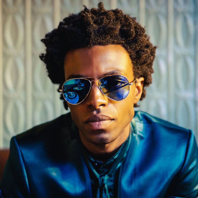 Concorde 1 23k White Gold & Cobalt0J2LX6 Randolph Polarized Glass Lens