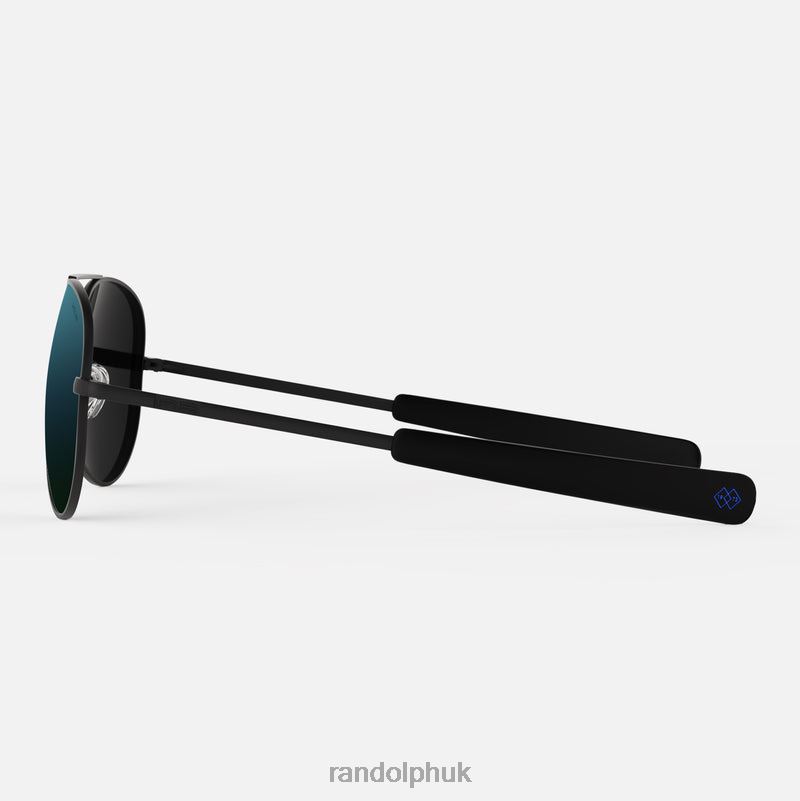 Concorde 2 Matte Black & Cobalt0J2LX36 Randolph Polarized Glass Lens