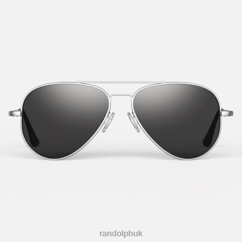 Concorde 2 Matte Chrome & American Gray0J2LX46 Randolph Polarized Glass Lens