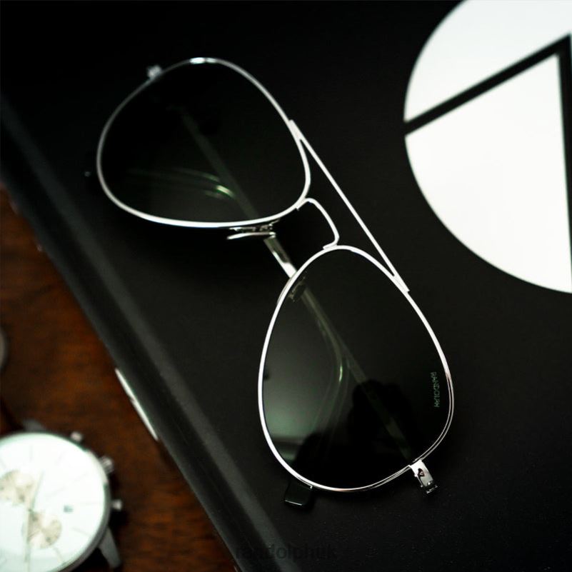 Concorde 3 Bright Chrome & AGX0J2LX51 Randolph Polarized Glass Lens