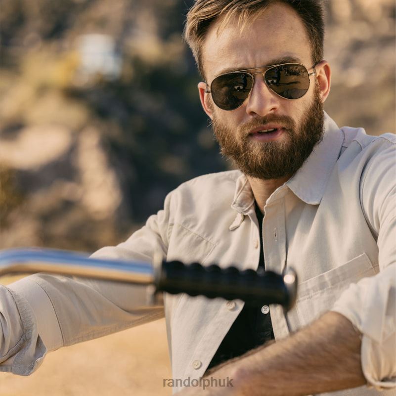 Concorde 3 Gunmetal & AGX0J2LX49 Randolph Polarized Glass Lens