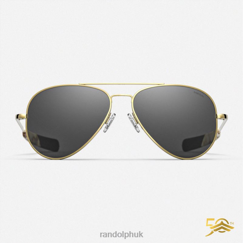 Concorde 4 23k Gold0J2LX79 Randolph Non-Polarized American Gray Lens
