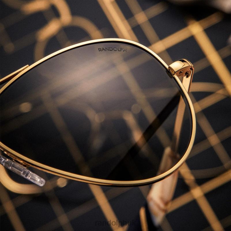 Concorde 4 23k Gold0J2LX79 Randolph Non-Polarized American Gray Lens