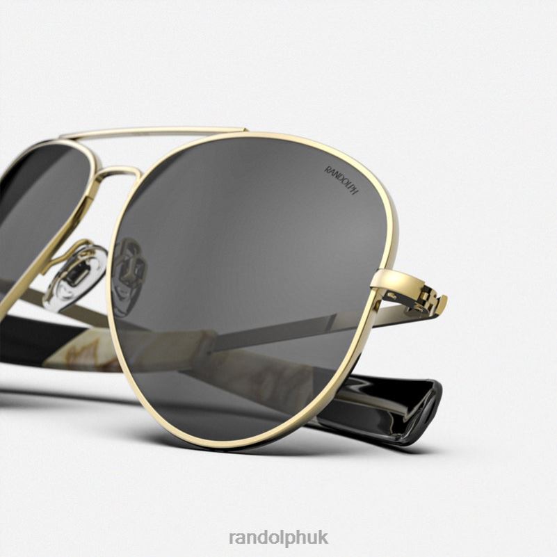 Concorde 4 23k Gold0J2LX79 Randolph Non-Polarized American Gray Lens