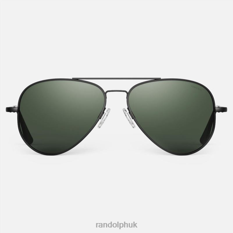 Concorde 4 Matte Black & AGX0J2LX124 Randolph Non-Polarized Glass Lens