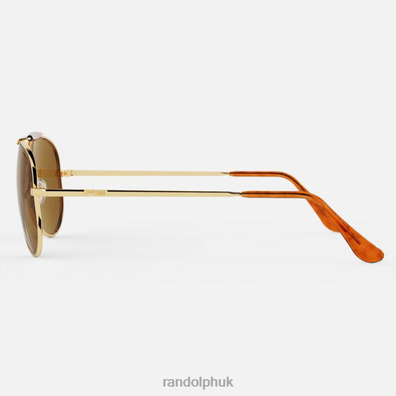 Sportsman 23k Gold & American Tan0J2LX28 Randolph Polarized Glass Lens