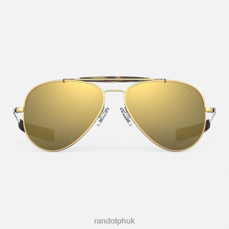 Sportsman 23k Gold & Gold Flash0J2LX10 Randolph Polarized Glass Lens