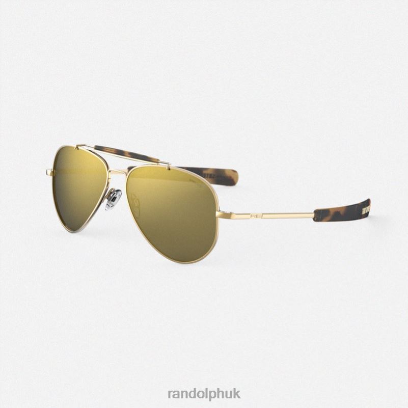 Sportsman 23k Gold & Gold Flash0J2LX10 Randolph Polarized Glass Lens