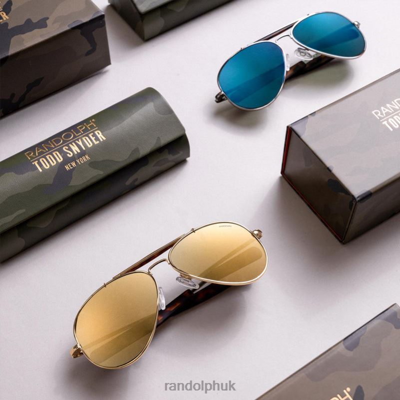 Sportsman Gunmetal & Cobalt0J2LX16 Randolph Polarized Glass Lens