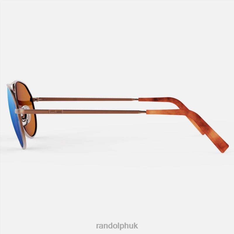 Thaden 22k Satin Chocolate Gold & Northern Lights0J2LX125 Randolph Polarized Gradient Nylon Lens