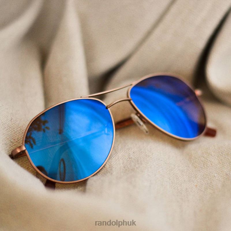 Thaden 22k Satin Chocolate Gold & Northern Lights0J2LX125 Randolph Polarized Gradient Nylon Lens