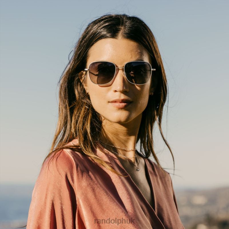 Cecil 22k Champagne Gold & Cape Sand0J2LX129 Randolph Non-Polarized Gradient Nylon Lens