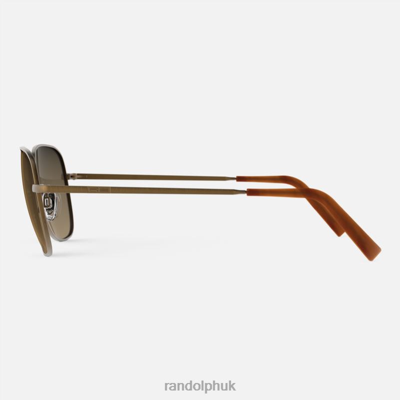 Cecil 22k Satin Rose Gold & Slate0J2LX60 Randolph Polarized Gradient Nylon Lens