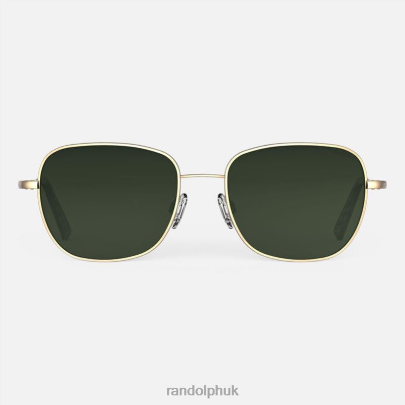 Cecil 23k Satin Gold & Evergreen0J2LX61 Randolph Polarized Gradient Nylon Lens