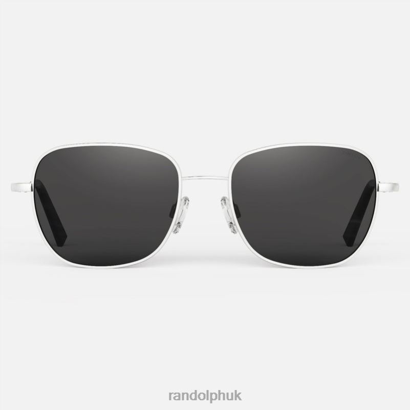 Cecil Satin Silver & American Gray0J2LX81 Randolph Polarized Nylon Lens