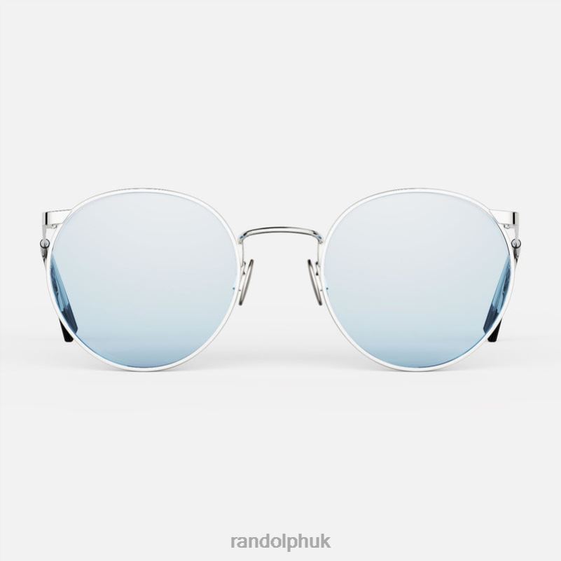 P3 23k White Gold & Blue Hydro0J2LX56 Randolph Non-Polarized Glass Lens