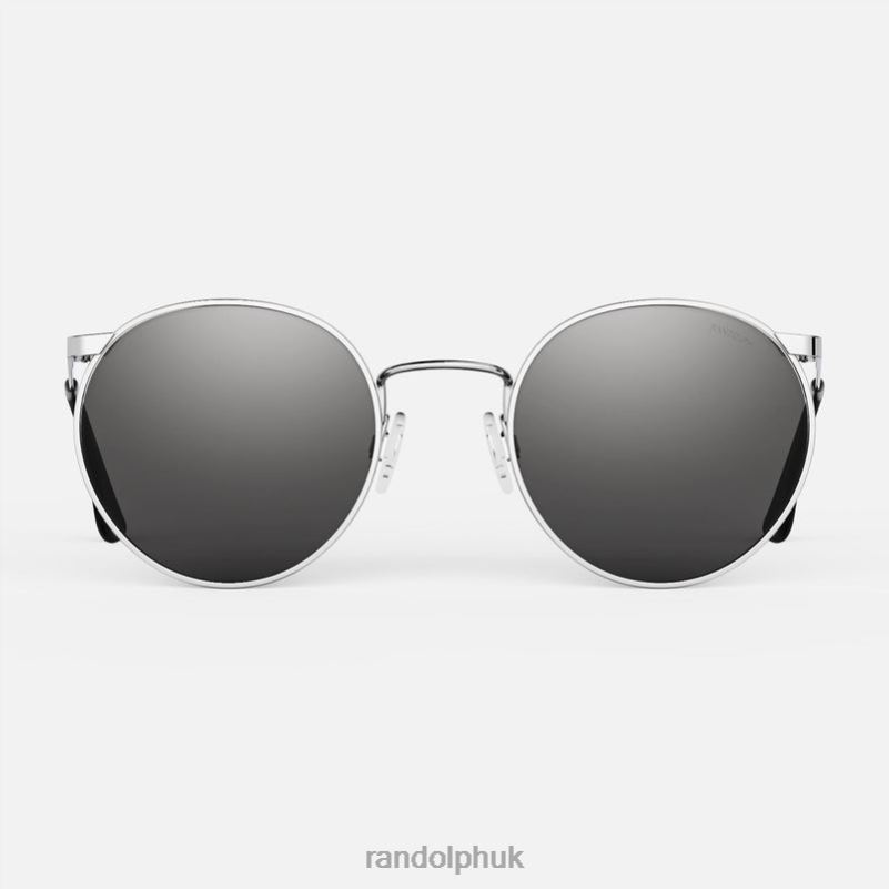 P3 Bright Chrome & American Gray0J2LX128 Randolph Non-Polarized Glass Lens