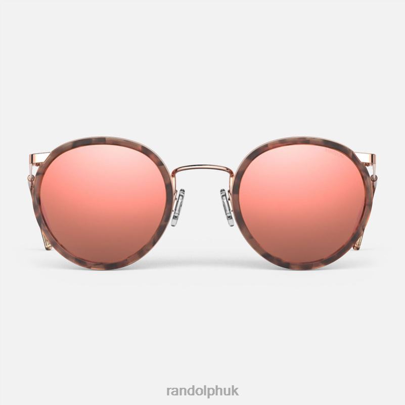 P3 Fusion 22k Rose Gold & Rose Tortoise Inlay & Rose Gold0J2LX20 Randolph Polarized Nylon Lens