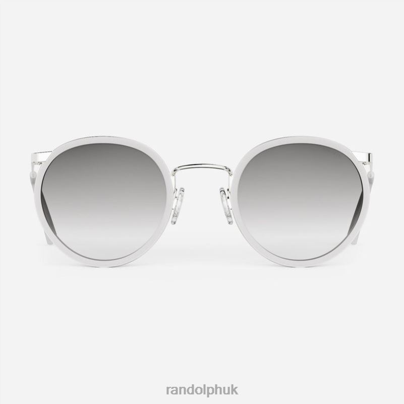 P3 Fusion Bright Chrome & Matte Crystal Inlay & Coastal Gray0J2LX117 Randolph Non-Polarized Gradient Nylon Lens