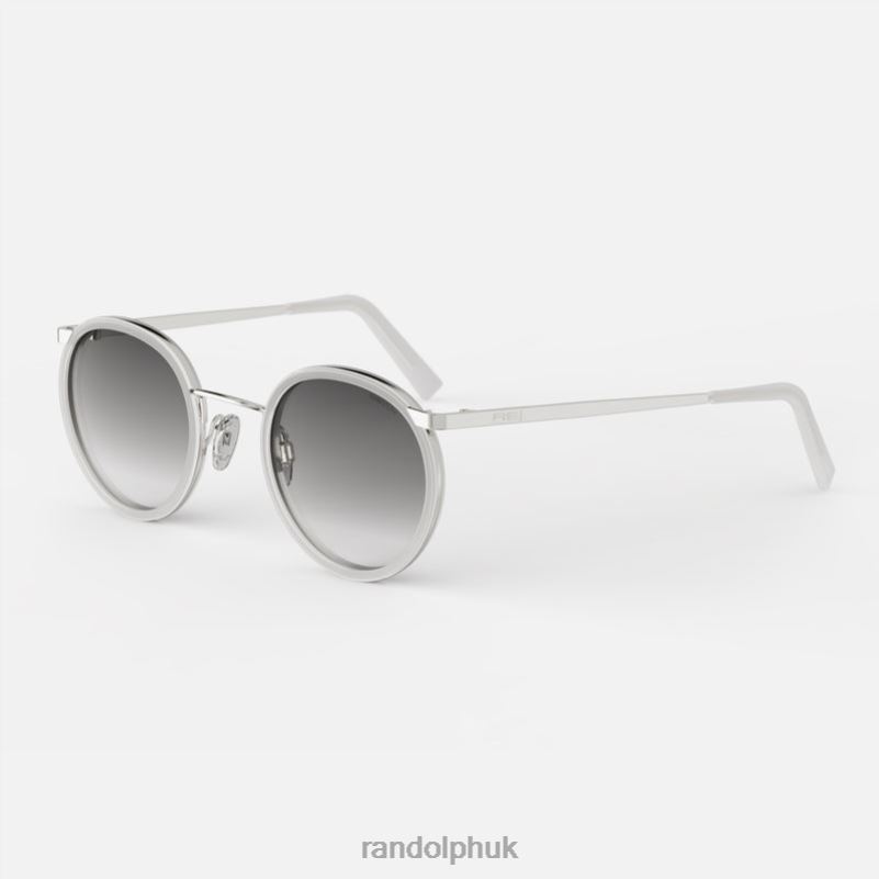 P3 Fusion Bright Chrome & Matte Crystal Inlay & Coastal Gray0J2LX117 Randolph Non-Polarized Gradient Nylon Lens